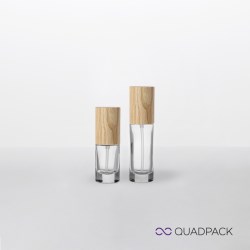 Skin-up bottle with pump Woodacity®